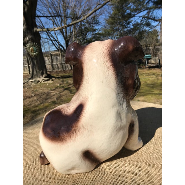 Ceramic 1960s Vintage Bulldog Ceramic Figurine For Sale - Image 7 of 13
