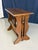 1950s Vintage Wooden Magazine Rack Side Table, 1950 For Sale - Image 5 of 12