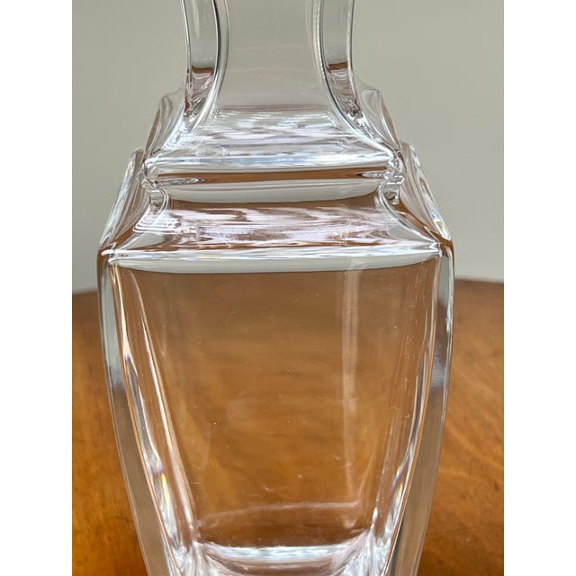 Vintage Baccarat Crystal Pearl Vase For Sale - Image 4 of 7