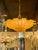 The Large Murano Granola Gold Flush Mount Chandelier is a stylish and elegant lighting fixture. Featuring gorgeous...