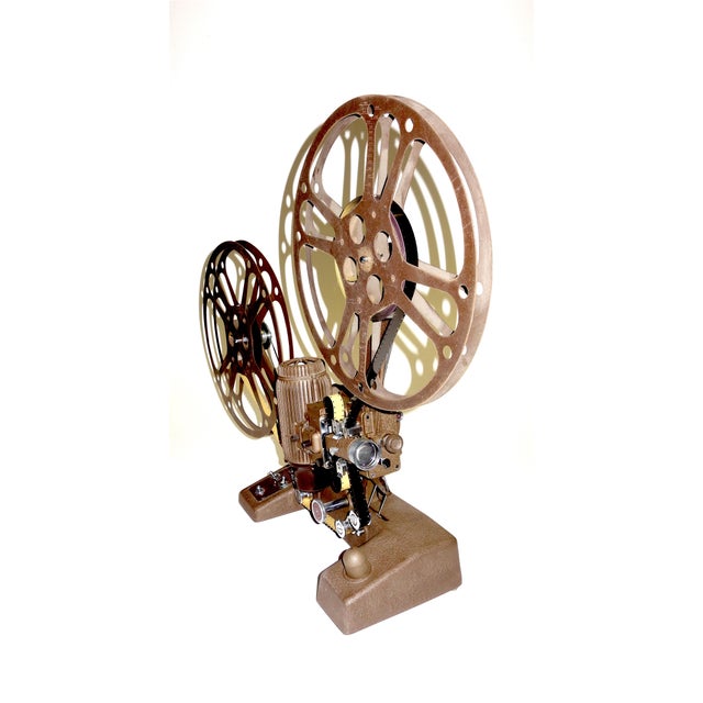 Bell & Howell Large Capacity Filmo Vintage Film Projector, Circa 1933 For Sale - Image 10 of 10