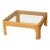 Late 20th Century Woven Reed Coffee Table For Sale