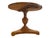 19th Century Biedermeier Round Salon Table in Walnut, South Germany, 1830 For Sale - Image 5 of 10