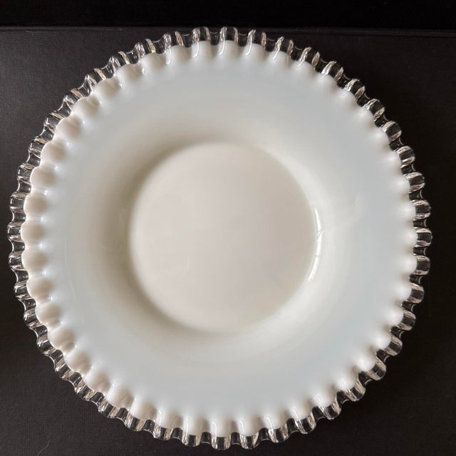 Traditional 1960s Set of 7 Glass Dessert Bowl/Plate - 15 pcs For Sale - Image 3 of 8