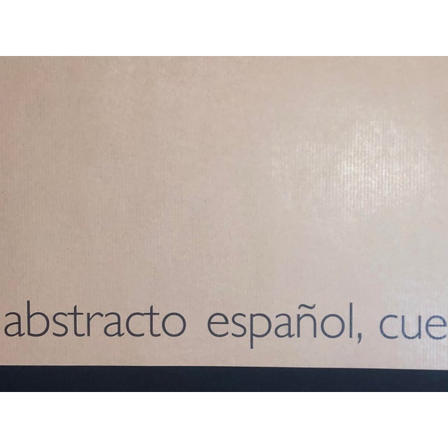 Eduardo Chillida, Marble and Lead, 1982, Offset Lithograph on Kraft Paper For Sale - Image 3 of 13