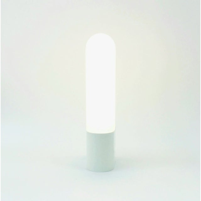 Glashütte Limburg 1970s Mid-Century Modern Opaline Glass Wall Lamps/Sconces From Limburg, Germany - a Pair For Sale - Image 4 of 8