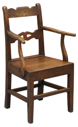Primitive Carver Armchair, 1760s