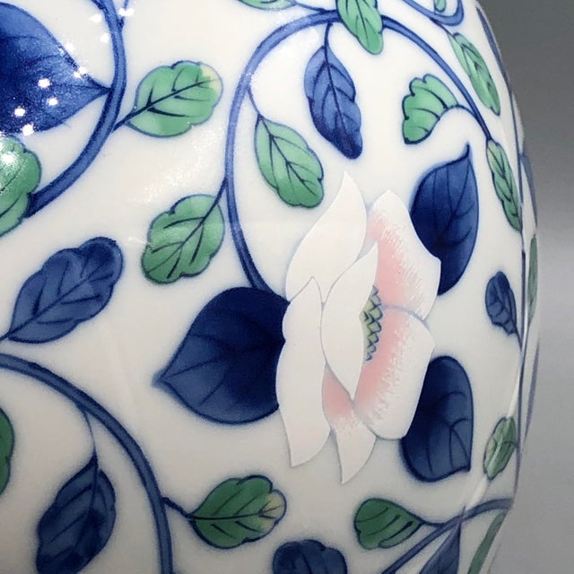 Vintage Lotus Vase, Japan, 1980s For Sale - Image 12 of 15