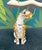 Italian Hand-Painted Ceramic Cheetah For Sale - Image 10 of 11
