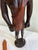 Vintage Hand-Carved Maasai Warrior Wood Sculpture For Sale - Image 9 of 10