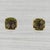 Modern 8.20ctw Green Tourmaline Stud Earrings 14k Yellow Gold Cushion Solitaire Studs For Sale - Image 3 of 5