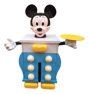 Vintage Mickey Mouse Chest of Drawers by Pierre Colleu for Disney, 1980s