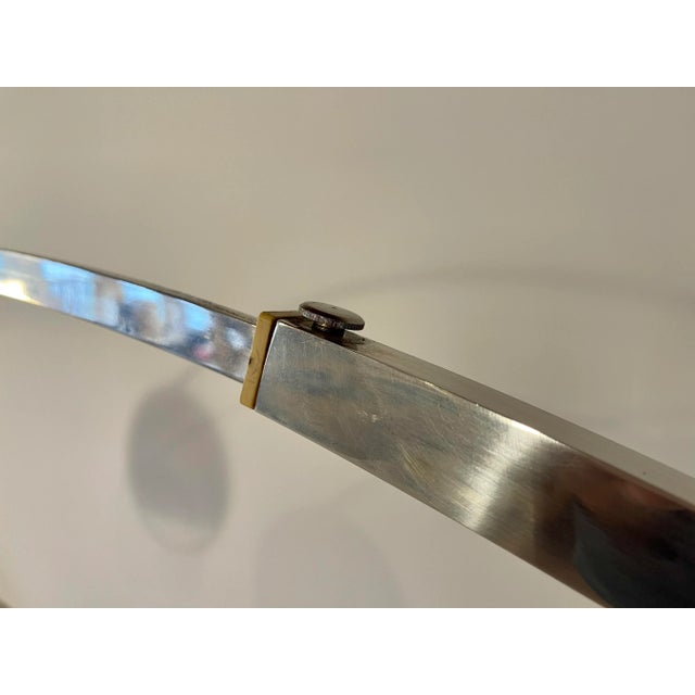 Metal Bow Lamp from Guzzini, 1970s For Sale - Image 7 of 11