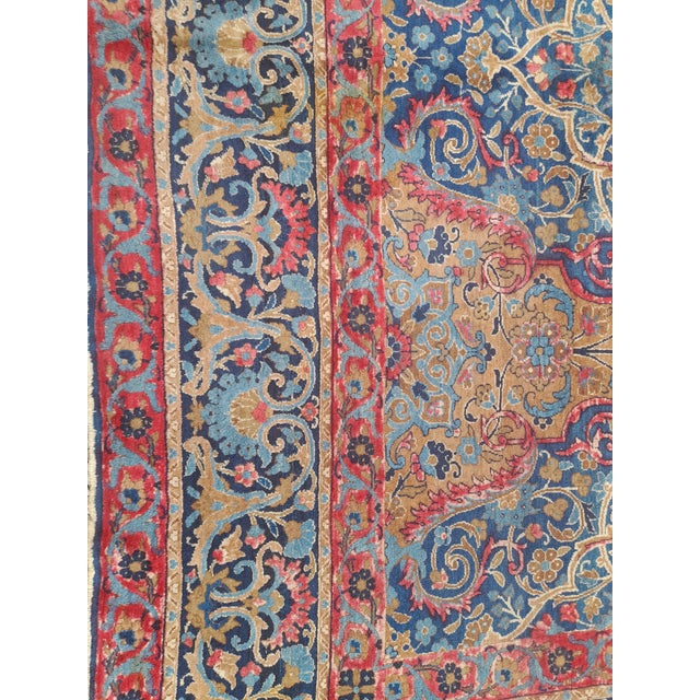 Hand-Knotted Rug from OCM, Turkey, 1920s For Sale - Image 4 of 13