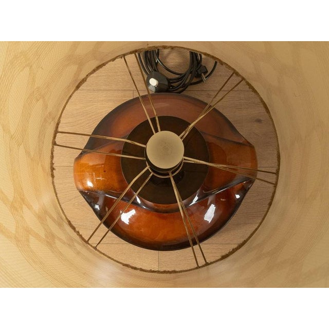 Brown Vintage German Floor Lamp, 1960s For Sale - Image 8 of 11