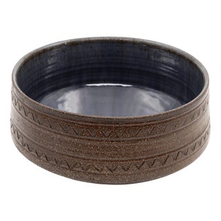 Ceramic Bowl by Bengt Wall for Trosa For Sale