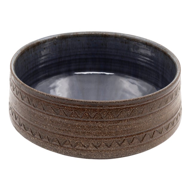 Ceramic Bowl by Bengt Wall for Trosa For Sale