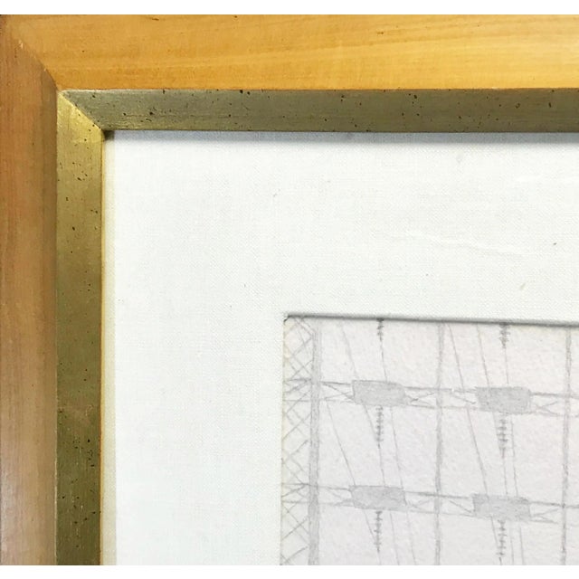 Vintage Surrealist Watercolor Painting of a Woman and Octopus 1973 For Sale - Image 10 of 11