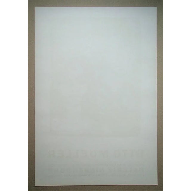 Otto Mueller, Gypsy couple, 1964, Lithographic Exhibition Placard For Sale - Image 10 of 11