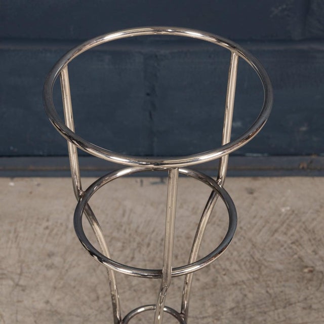 20th Century English Art Deco Ice Bucket on Stand, 1930, Set of 2 For Sale - Image 4 of 14