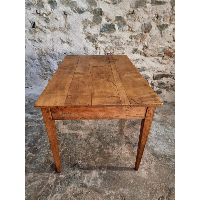 Antique French Country Dining Table, 1890s For Sale - Image 4 of 18