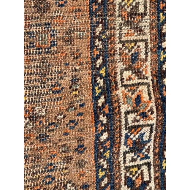 Antique Distressed Shiraz Rug, 1890s For Sale - Image 9 of 18
