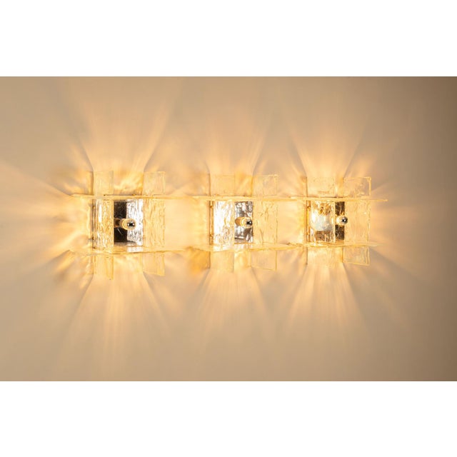 LP 256 Wall or Ceiling Lights by Carlo Nason for Mazzega, Italy, 1970s, Set of 3 For Sale - Image 6 of 18