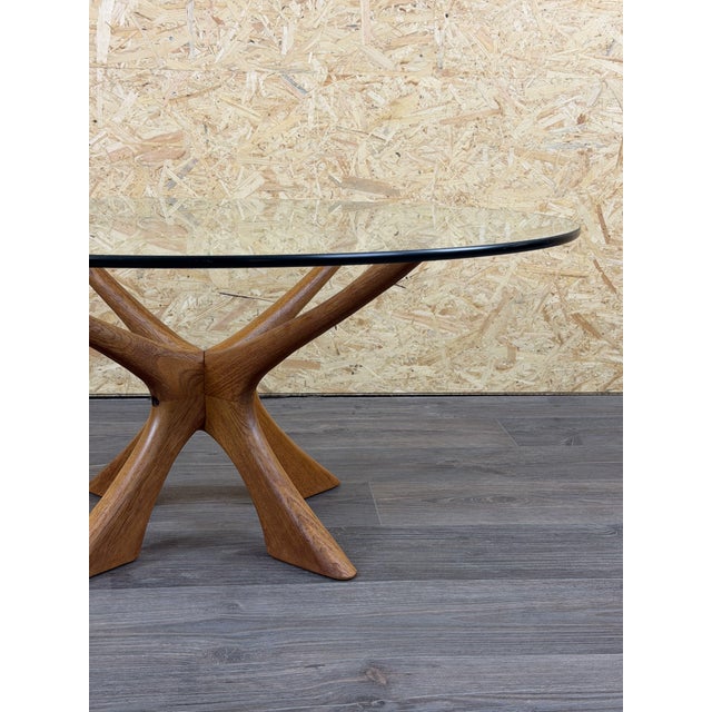 1970s Teak Coffee Table T118 Glass by Illum Wikkelso for Niels Eilersen, 1970s For Sale - Image 5 of 18