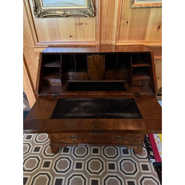 George III Mahogany Desk Circa 1780-1800 For Sale - Image 4 of 10