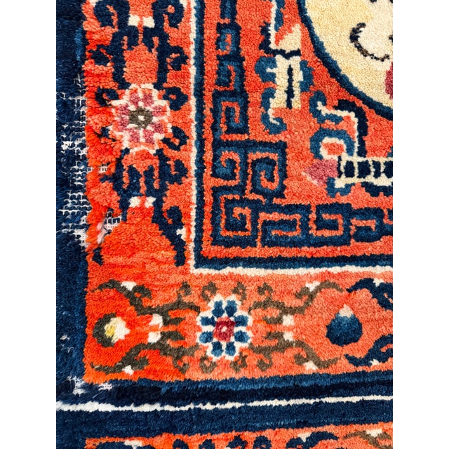 Textile Mid-20th Century Chinese Art Deco Rug 2'3" X 4'7" For Sale - Image 7 of 12