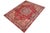 Shabby Chic Tabriz Red/Green Wool Rug - 9'6'' X 13'3'' For Sale - Image 9 of 10