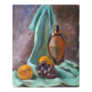 1960s "Still Life P3.5" Acrylic Painting by Eve Nethercott