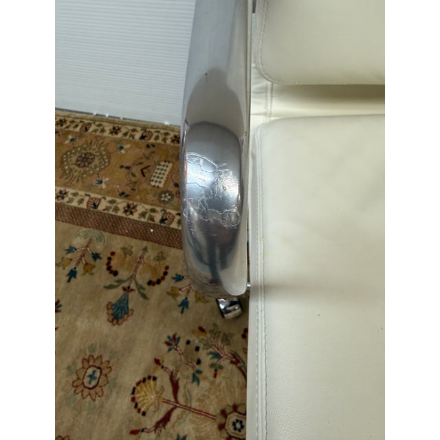 White Charles + Ray Eames for Herman Miller Eames Soft Pad Office Chair For Sale - Image 8 of 12