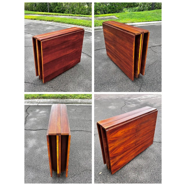 Mid Century Modern ‘Maria’ Extendable and Folding Dining Table | Bruno Mathsson For Sale - Image 9 of 18