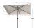 Contemporary Zimmerman 6.5x10 Rectangle Umbrella - White For Sale - Image 3 of 3