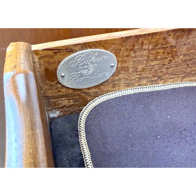 1960’s Baker Furniture French Regency Walnut Sideboard / Credenza For Sale - Image 9 of 12