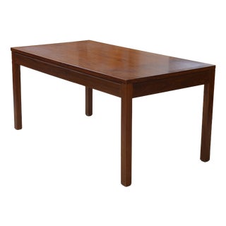 Vintage Wooden Table by De Coene, 1970s For Sale