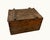 Antique Sherwin Williams Paint Company Wooden Shipping Crate Box With Leather Handles For Sale - Image 6 of 7