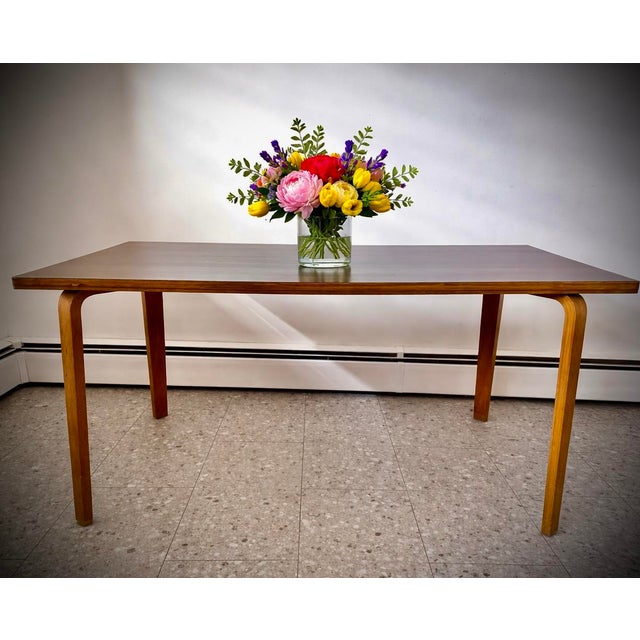 1950s Thonet Bentwood Dining Table For Sale - Image 9 of 9