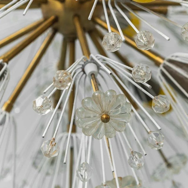 Sputnik Flocon 12-Light Chandelier, 1960s For Sale - Image 6 of 11