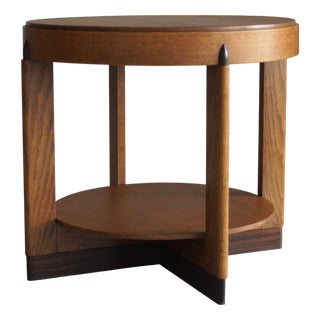 Vintage Dutch Art Deco Side Table, 1920s For Sale