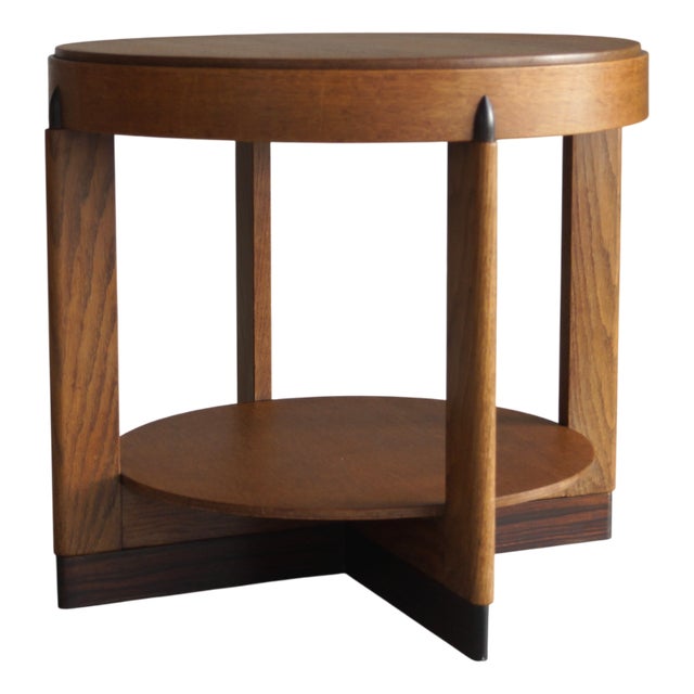 Vintage Dutch Art Deco Side Table, 1920s For Sale
