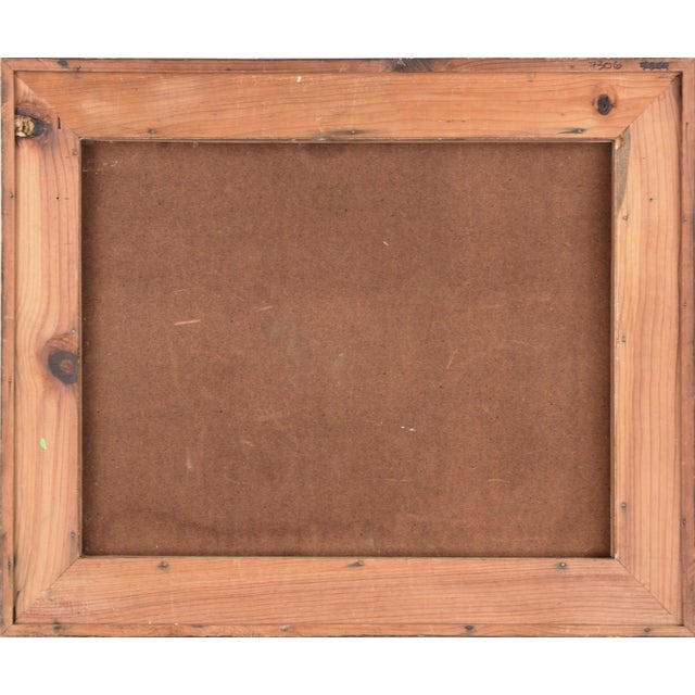 Mid 20th Century Modern Reclining Nude Female Figure by Diaz Cruz For Sale - Image 5 of 5