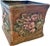 Chocolate Small Antique Weller Woodcraft Roma Square Planter For Sale - Image 8 of 8
