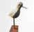 Folk Art Signed Mark S. McNair Black-Bellied Plover Shorebird Carving For Sale - Image 3 of 9