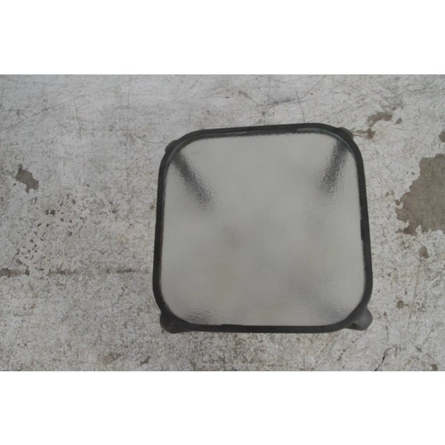 Late 20th Century Pair of Patio End Tables W/ Glass Tops For Sale - Image 5 of 8