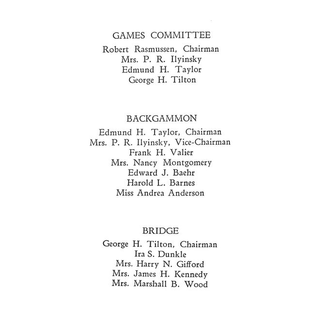 Traditional The Everglades Club 1961 Members' Annual Yearbook For Sale - Image 3 of 12