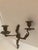 French Louis XV Bronze Candle Wall Sconces- A Pair For Sale - Image 10 of 10