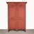 Red French Rhubarb Marriage Armoire For Sale - Image 8 of 10