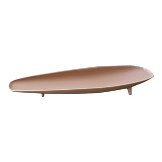 1950s Franciscan China Tray in Light Pink For Sale